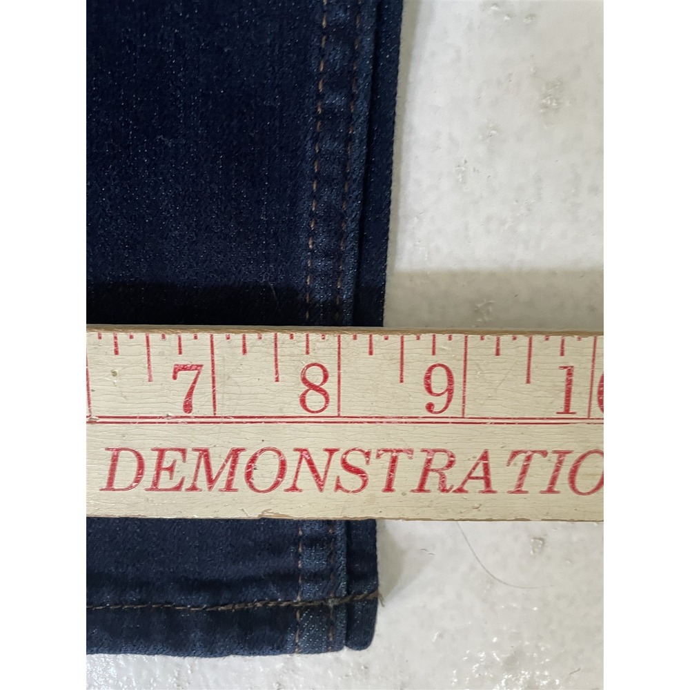 Lee 20L‎ Mid Rise Straight Regular Rinse Stretch Denim Womens Jeans - Picture 8 of 10